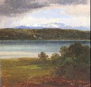 Morgenstern, Christian View Across Lake Starnberg to the Benediktenwand oil painting picture wholesale
